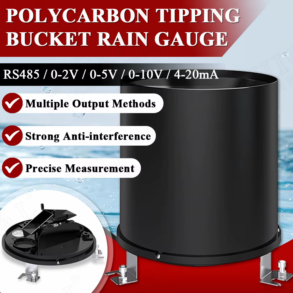 Module transmetteur de capteur de pluie ABS, baril de pluie, jauge de pluie, moniteur automatique d'