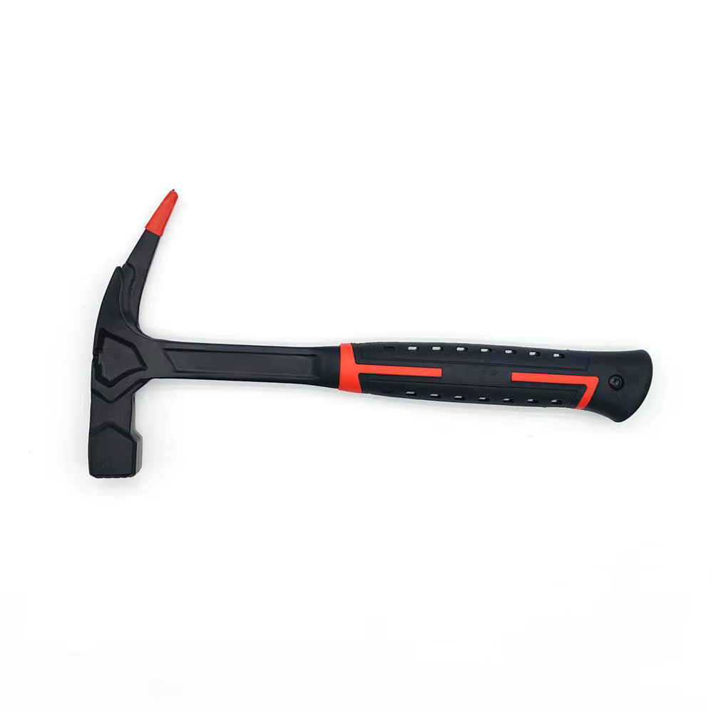 Marteau de toiture forgé en acier entier, Type picard, marteau à griffe unique avec démarreur de clo