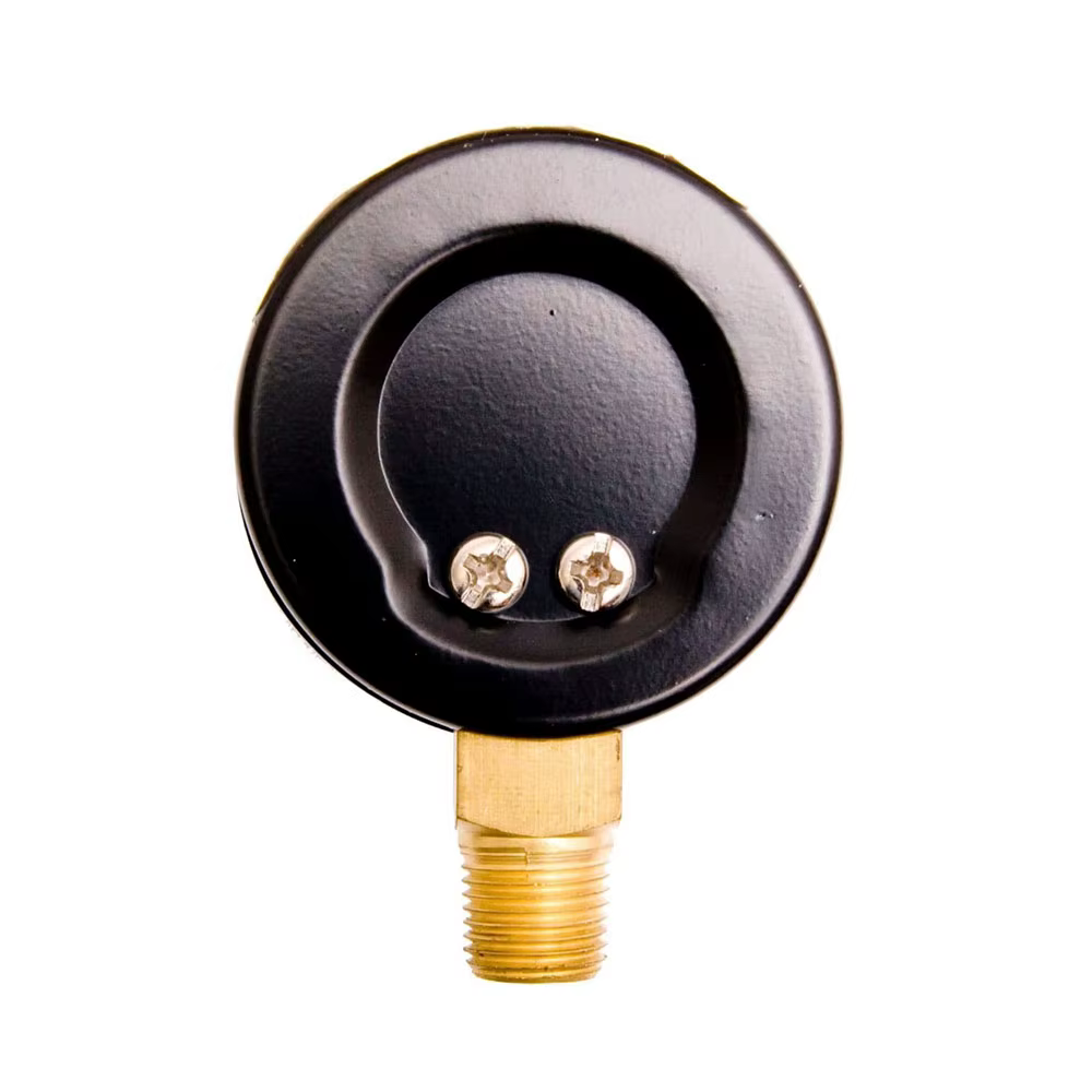 Manomètre à vide Mini cadran jauge à cadran double échelle 1/4 "NPT -30HG/0PS compteur de pression s