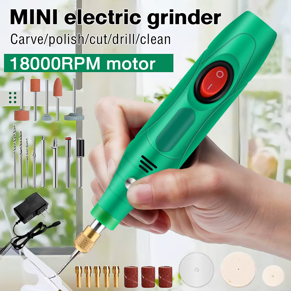 110-240V Mini perceuse polissage graveur stylo broyeur électrique outil rotatif rectifieuse Miniatur