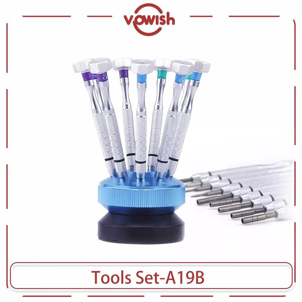 Jeu de tournevis optiques pour instruments d'optométrie de laboratoire A19C, jeu de tournevis pour l