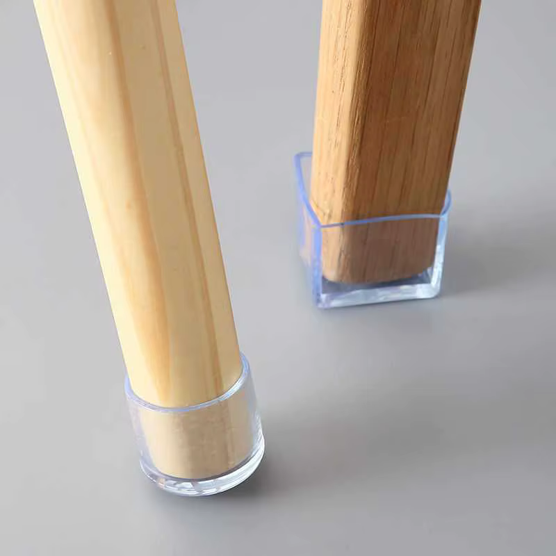 Couvre-pieds de chaise en caoutchouc, 16 pièces, coussinets de protection des pieds, couvre-pieds tr