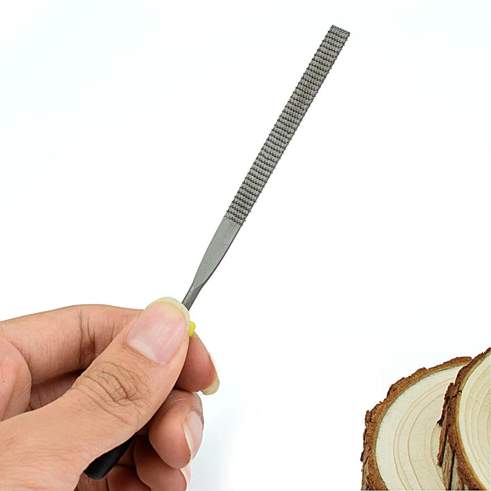 Jeu de râpes à bois, 6 pièces, charpentier 5x140mm, outils de sculpture de fichiers, outil à Double 