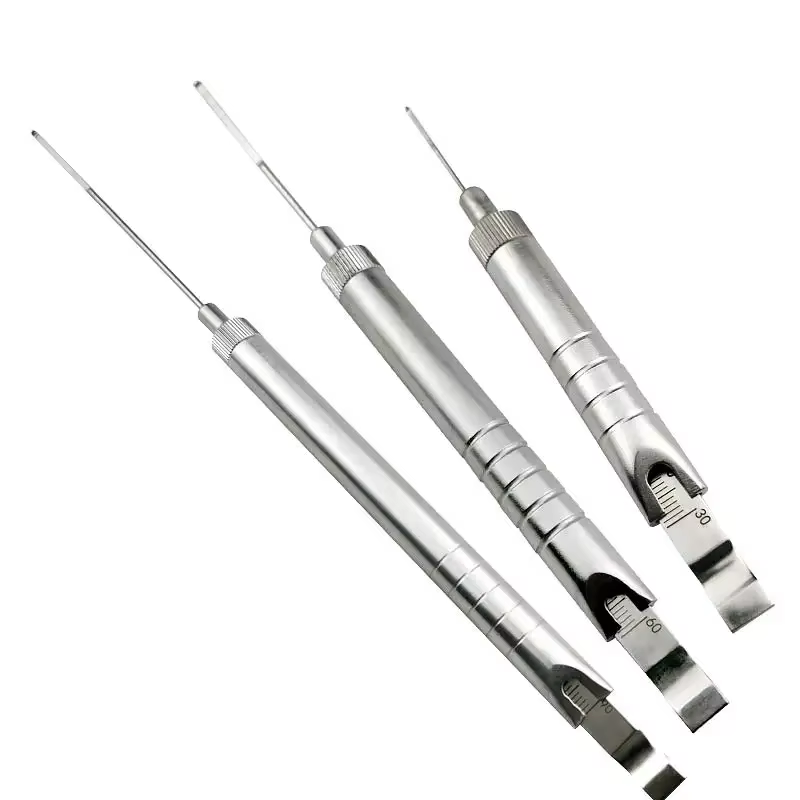 Jauge de profondeur 0mm à 30mm /60mm/40mm/90mm, Instruments chirurgicaux vétérinaires orthopédiques