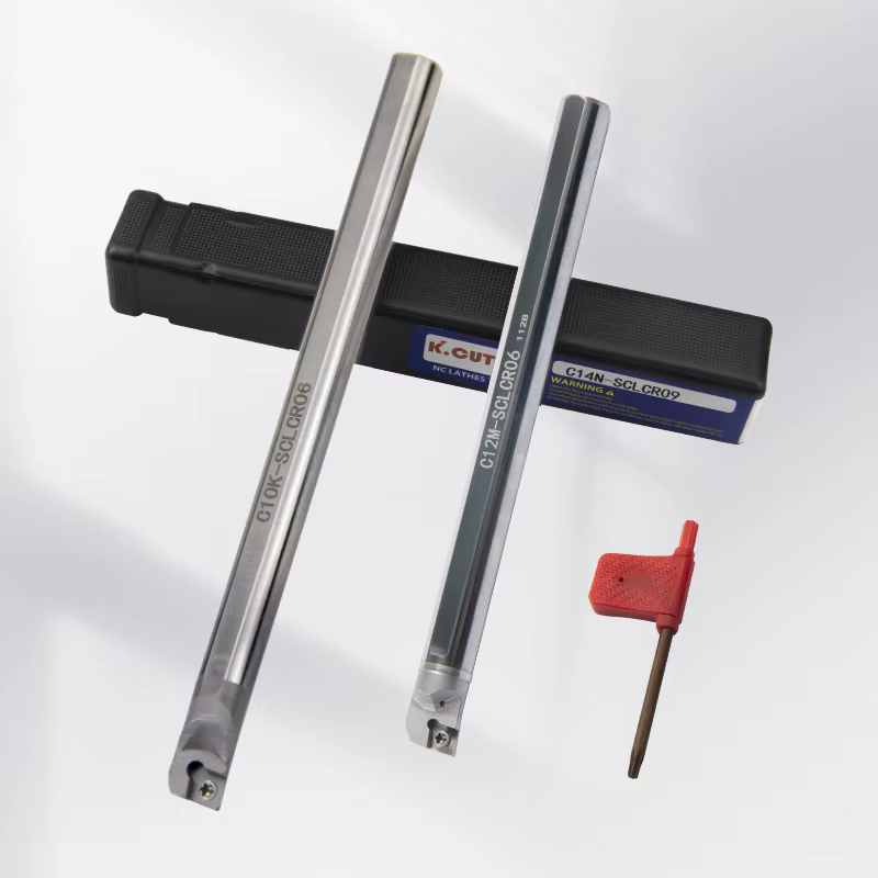 Porte-outil en carbure de tungstène SCLCR06 SCLCR09 SCLCR pour tour mécanique C08K C10K C12M, porte-