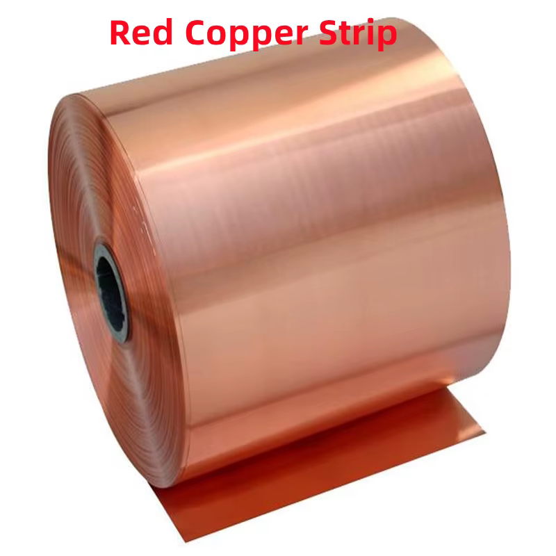 Bande de cuivre rouge de feuille de cuivre de haute conductivité électrique et thermique