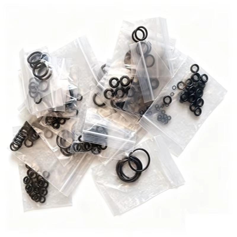 Kit de joints toriques 225 pièces - Joints en caoutchouc résistants à l'huile et à l'eau, différente