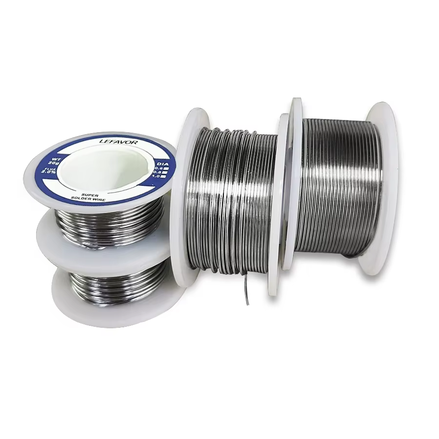 Rouleau de fil à souder à noyau de colophane, soudure 18/fil, 18/fonte, sans nettoyage, 0.8mm, 1.0mm