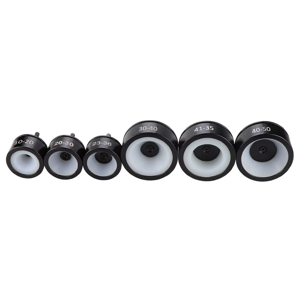 Tête de capsulage à vis 1/4, tête de capsulage à vis, tête de fixation 10-100mm, diamètre extérieur,