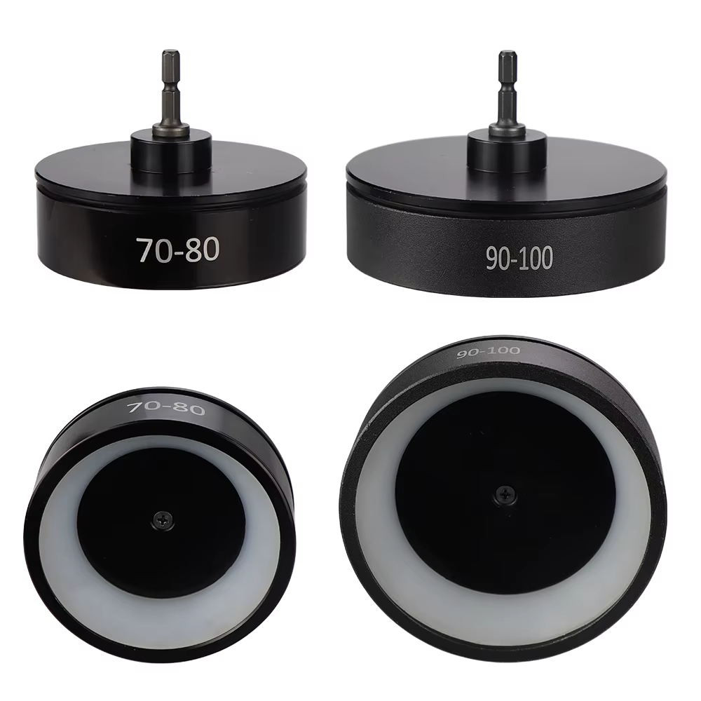 Tête de capsulage à vis 1/4, tête de capsulage à vis, tête de fixation 10-100mm, diamètre extérieur,
