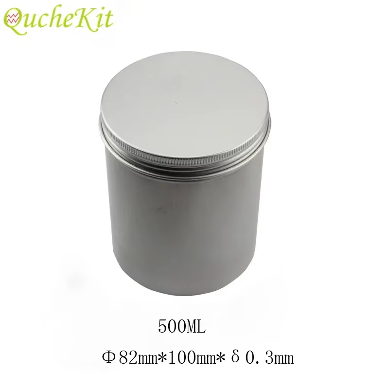 Bocaux en étain scellés de 500ml, 5 pièces, boîte de rangement Portable, boîtes de rangement en alum