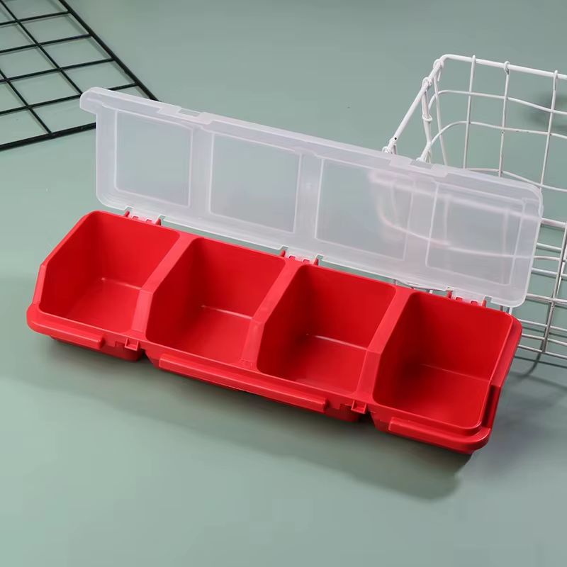 Petite boîte de rangement pour vis et pièces, organisateur de classification pour vis et composants