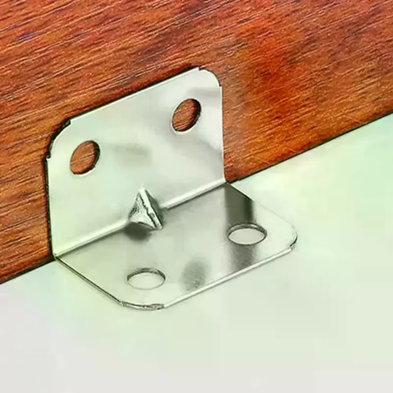 20 pièces Angle fer conseil Table chaise armoire armoire connecteur fixe 90 degrés Angle plaque supp