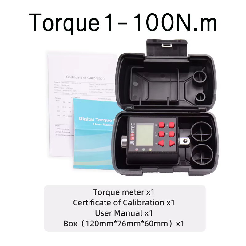 WISRETEC-Adaptateur de couple numérique, convertisseur d'outil de couple électronique de précision, 