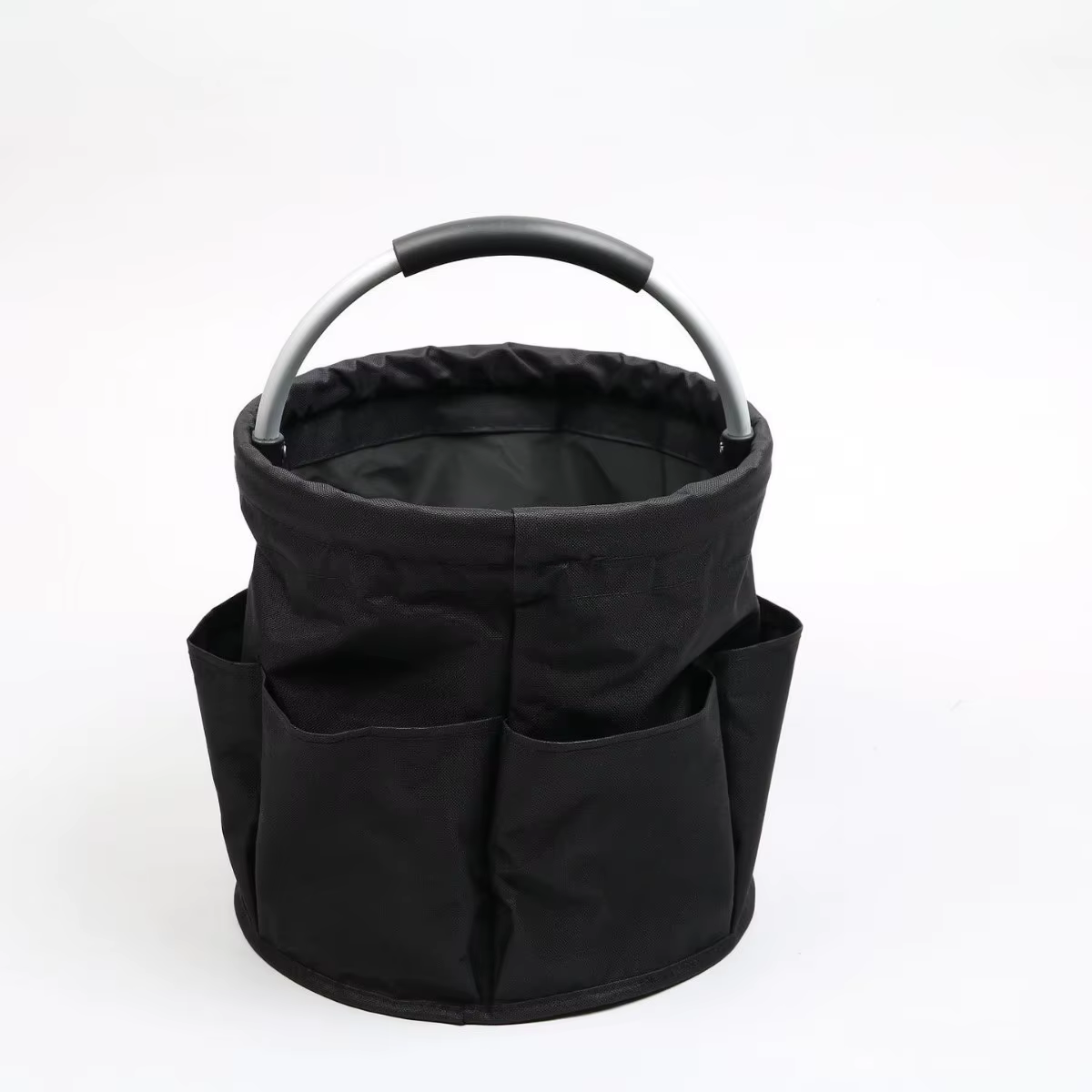 Panier de rangement pliable avec poignée et plusieurs poches - Portable et pliable, adapté pour les 