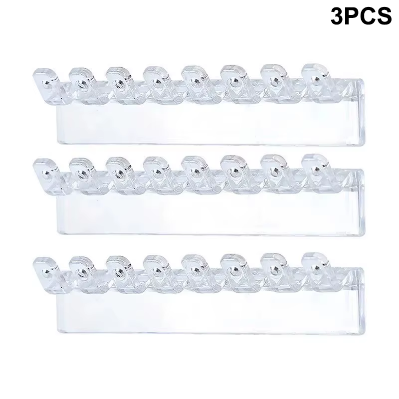 Organisateur de colliers auto-adhésif 3 pièces, organisateur de bijoux multifonctionnel peu encombra