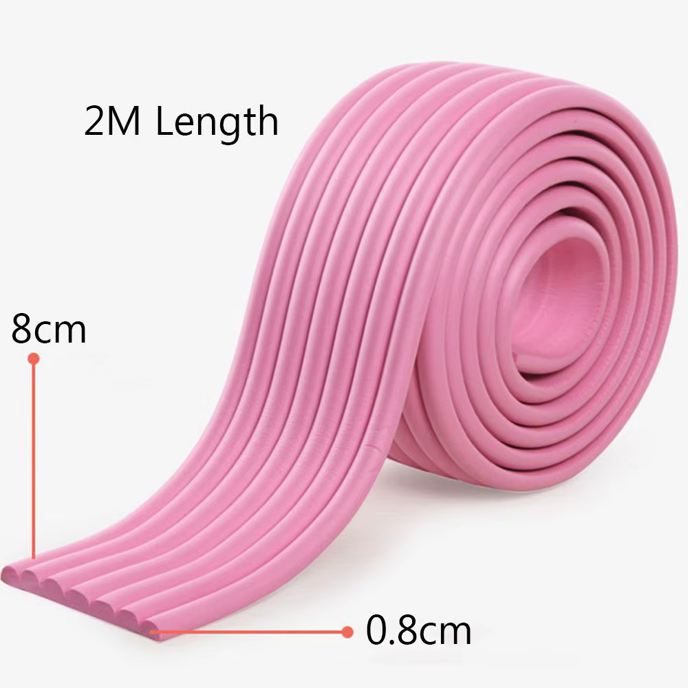 Bande de protection de bord de bureau de sécurité pour bébé, 2m, protection d'angle de Table, coussi
