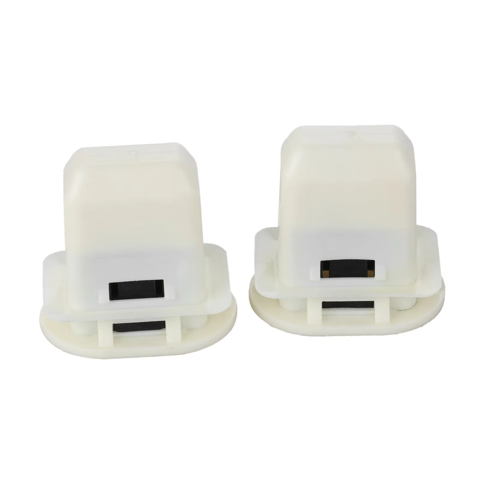 2PCS Fixations de siège arrière en nylon blanc 4L0886373 4L0 886 373 pour Audi Q7 A4 S4 A5 A6 RS4 RS