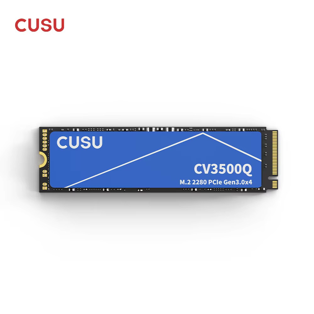 CUSU SSD 512 Go 1 To 2 To NVMe M2 PCIe3.0 M.2 2280 Disque dur SSD pour ordinateur portable de bureau