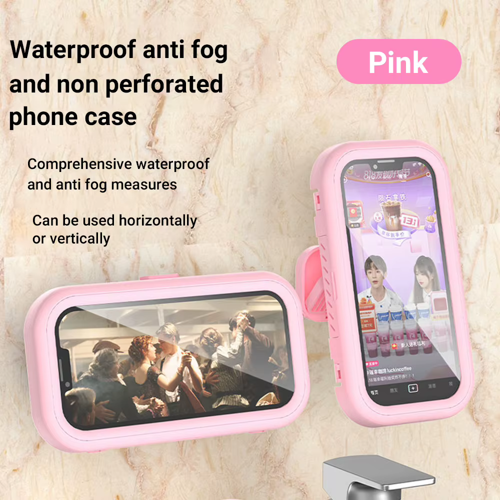 Boîte de rangement étanche pour téléphone portable, 1 pièce, avec un Design rotatif, adaptée à une u