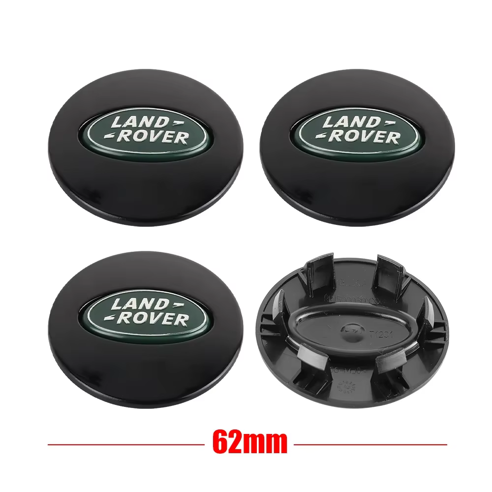 4 pièces 62mm Cache-moyeux de roue pour Land Rover RANGE ROVER Sport L322 L320 Discovery 2 4