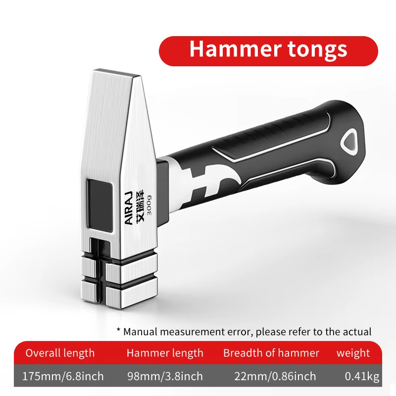 Petit marteau Mini griffe marteau tête monteur marteau octogonal marteau à ongles intégré multifonct
