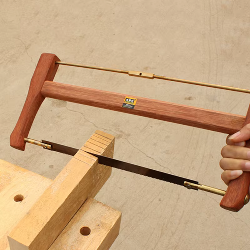 Scies à main en bois dur, cadre pour le travail du bois, scie manuelle traditionnelle push-pull, out