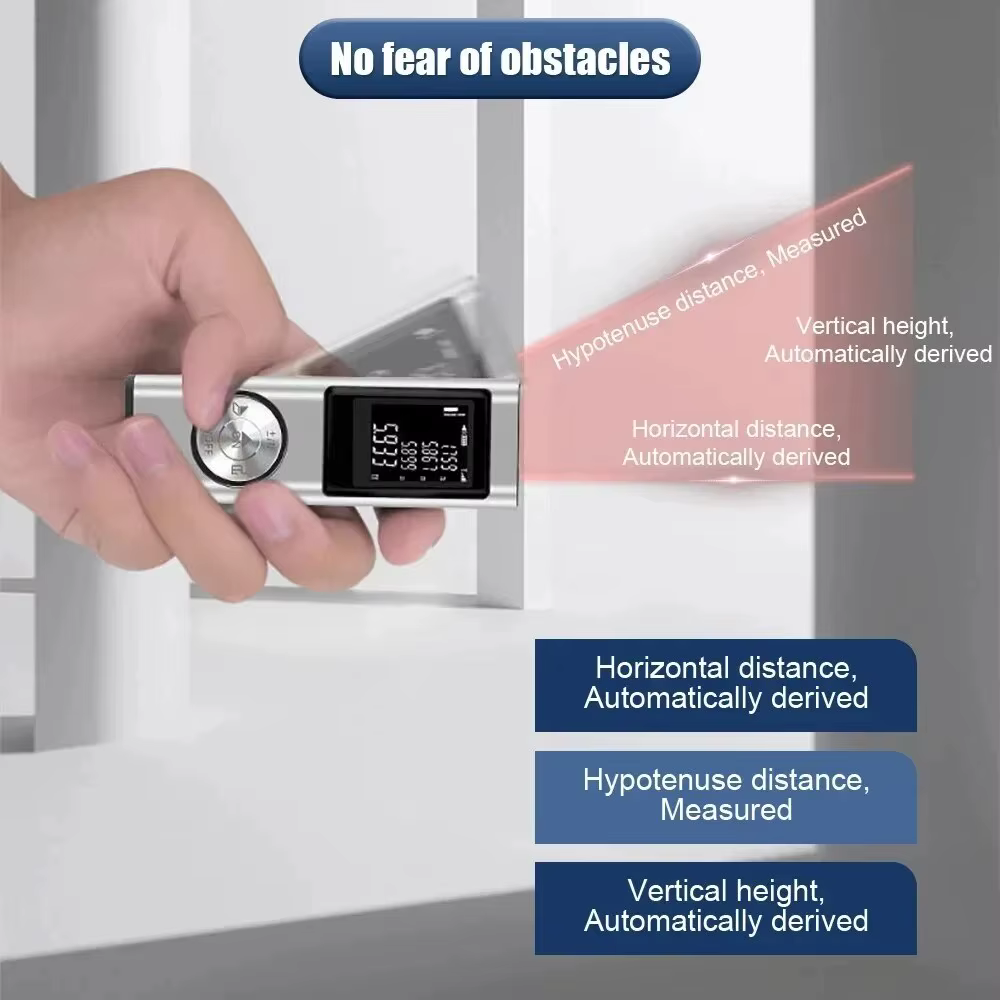 Mini télémètre Laser ruban à mesurer Laser télémètre Laser numérique mesure d'angle télémètre outil