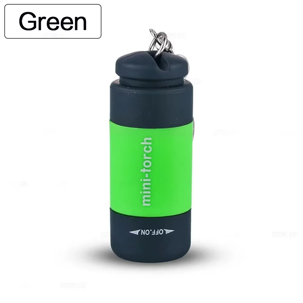 Mini lampe de poche LED aste par USB, lampe de bain multifonctionnelle, porte-clés de poche, étanche