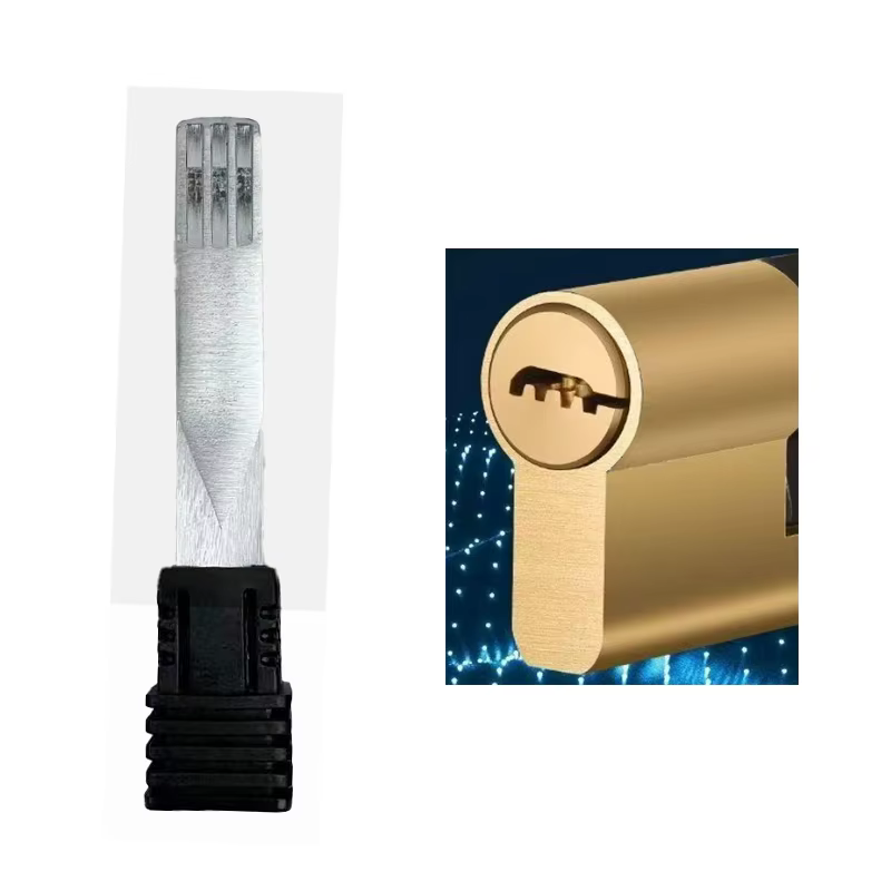 Outil de Destruction KABA, noyau de verrouillage croisé, noyau de verrouillage en croissant, outil d