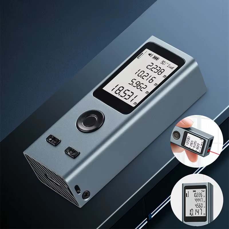 Mini Télémètre Laser 30M Haute Précision Mesure Laser Distance 24g USB Rechargeable Distance Portabl