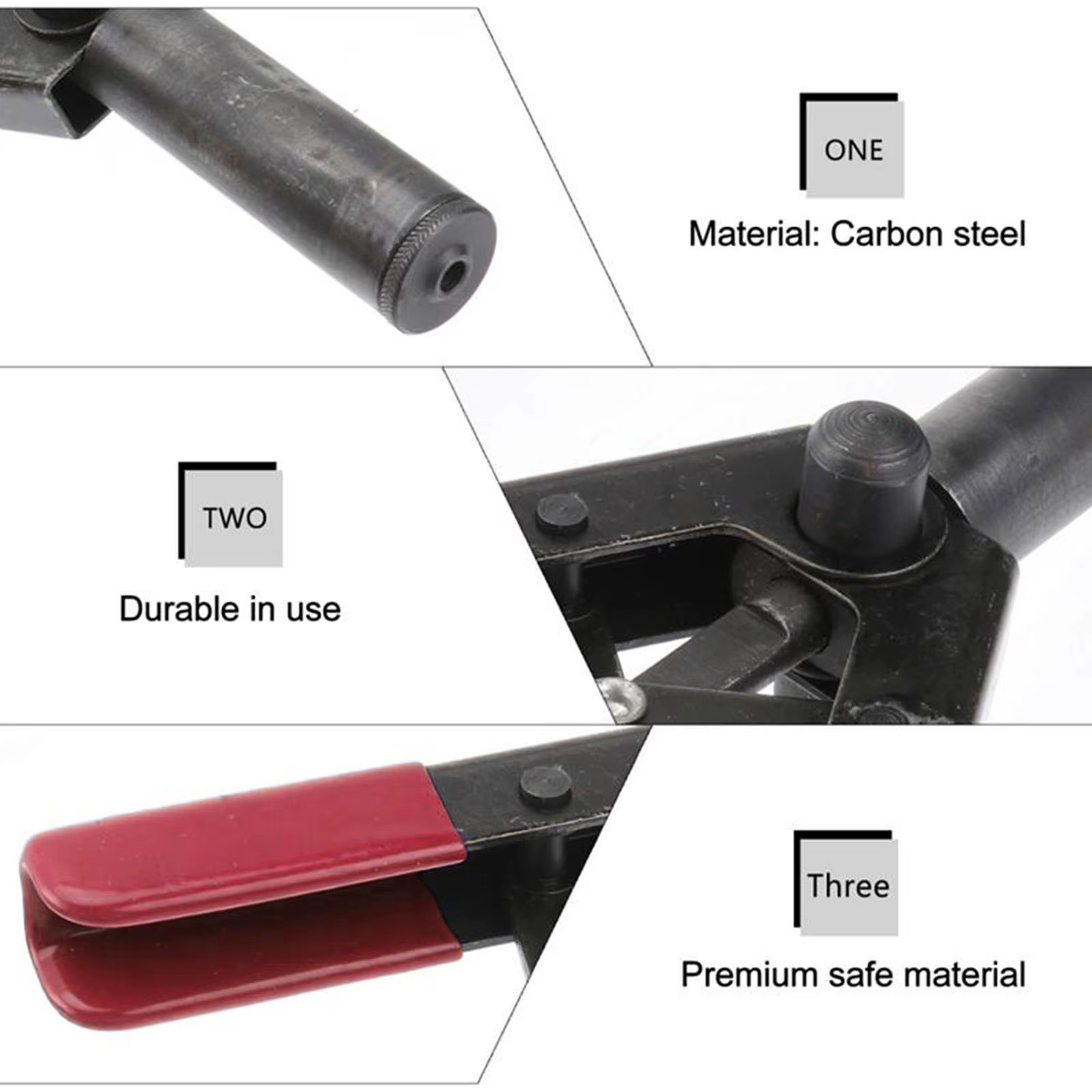 Ensemble de pistolets à rivets en plastique, pistolet à rivets multifonctionnel en Poly, ensemble ra