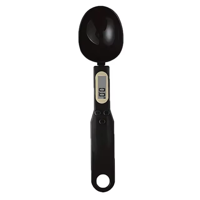 Cuillère-mesure numérique avec écran LCD, balance de cuisine électronique, cuillère alimentaire, min