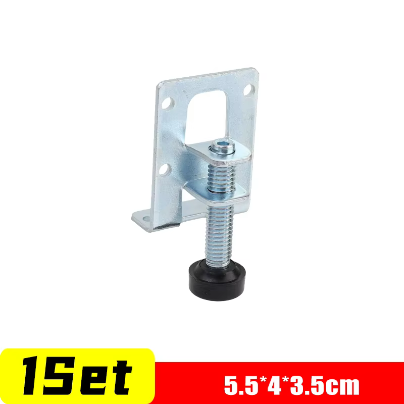 Supports de Nivellement Réglables pour Meubles – Pieds de Nivellement en L pour Tables, Étagères et 
