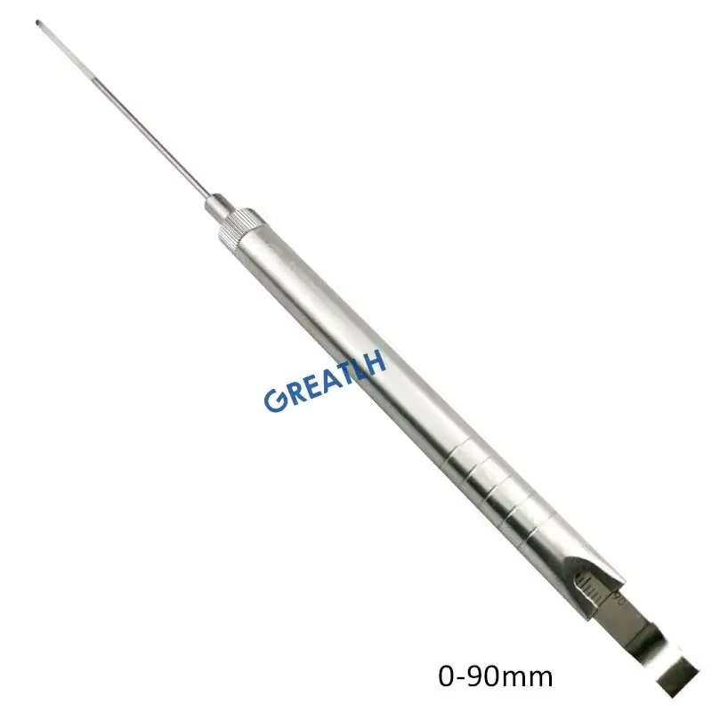 Jauge de profondeur 0mm à 30mm /60mm/40mm/90mm, Instruments chirurgicaux vétérinaires orthopédiques