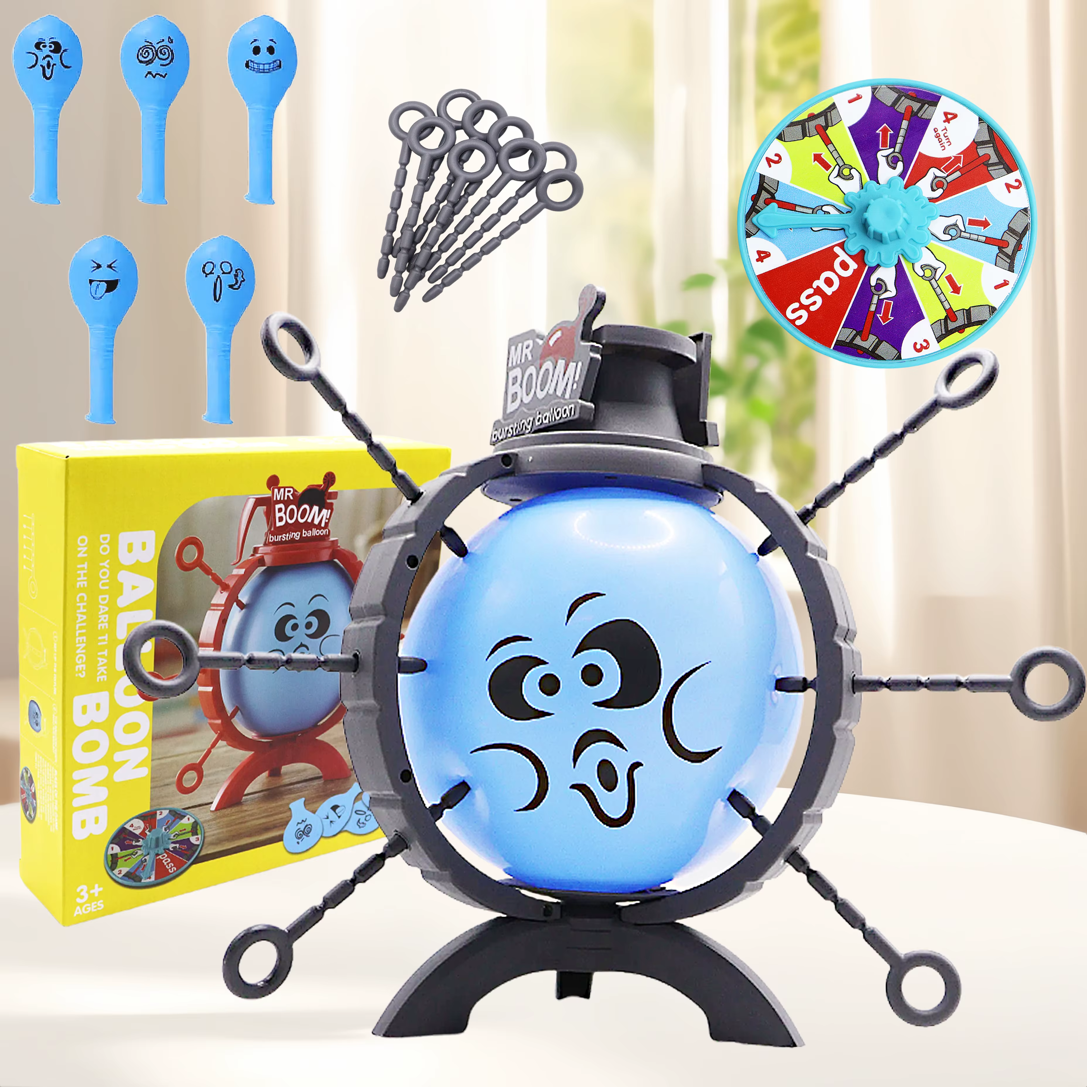 Boom Boom ballon jouet jeu de table éclatant ballon jouets pour fête jeu accessoire farces famille r