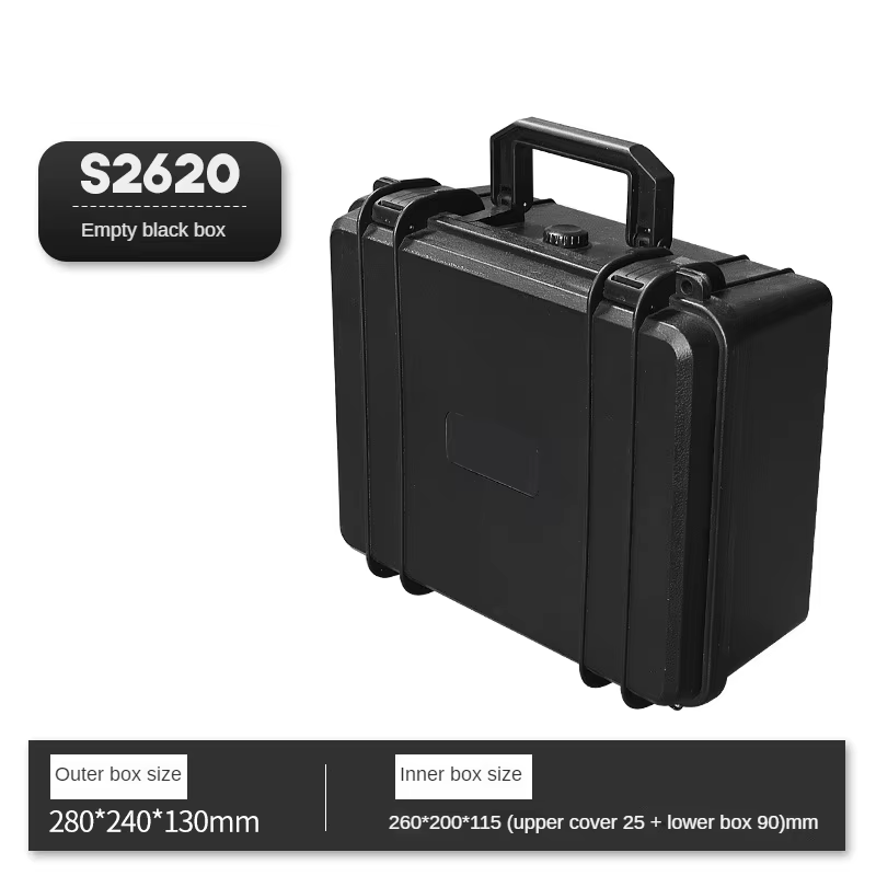 Étui rigide en plastique épais, boîte à outils de matériel d'équipement Portable, boîte de rangement