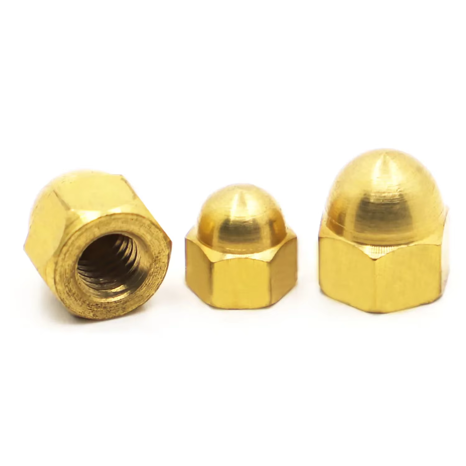 Écrou à Tête Hexagonale en Cuivre M3, M5, M6, M8, M10, M12, M14, M16, Din1587