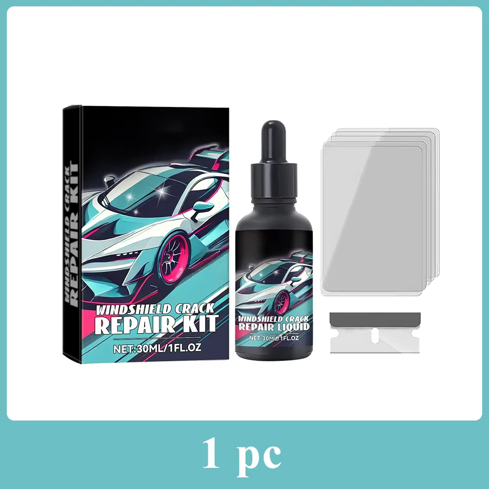 Kit de réparation de fissures de pare-brise magique - Effaceur de rayures pour vitres de voitures, c