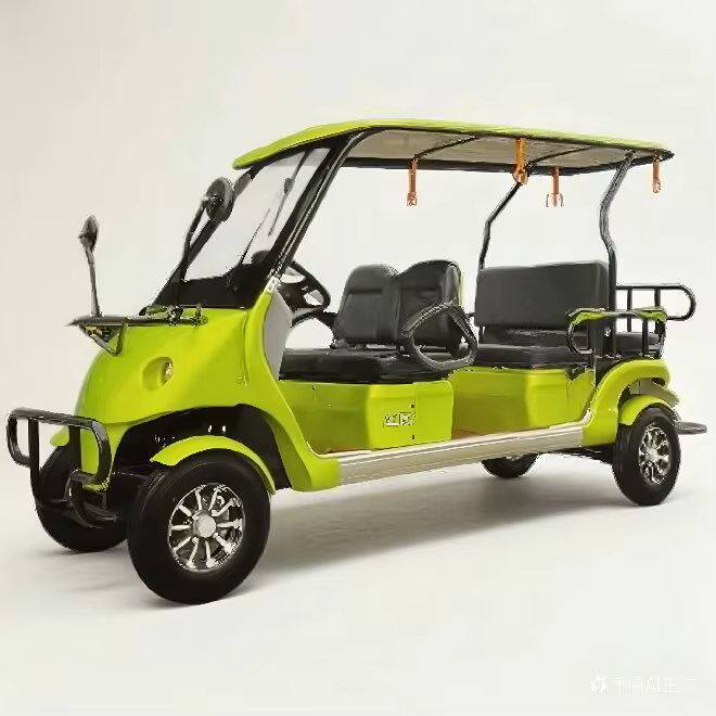 Voiture de golf électrique 6 places 1800W 60V avec une autonomie de 50-70 km