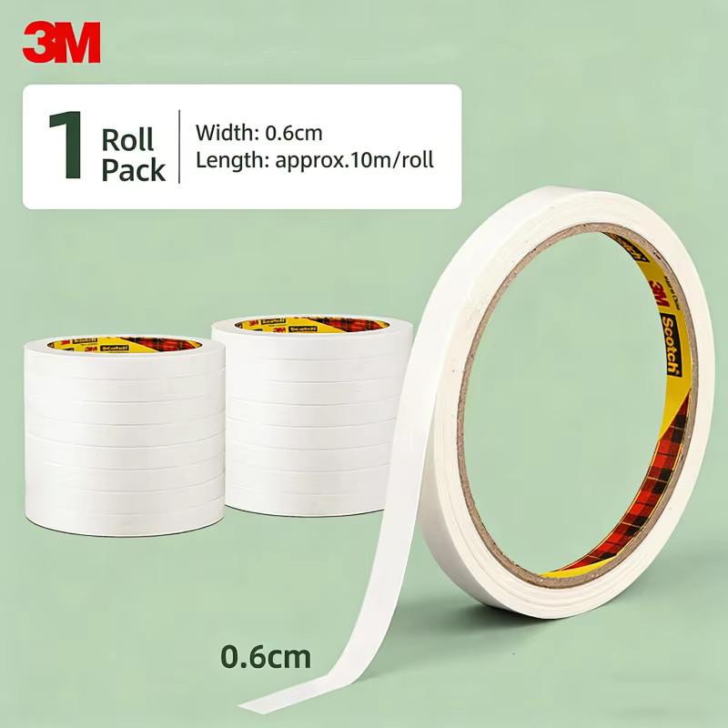 Ruban adhésif double face 3M 200C Scotch, haute viscosité, pour bureau, panneau publicitaire, autoco