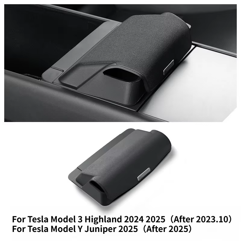 Plateau de rangement de lunettes de Console centrale pour Tesla modèle 3 Highland modèle Y Juniper, 