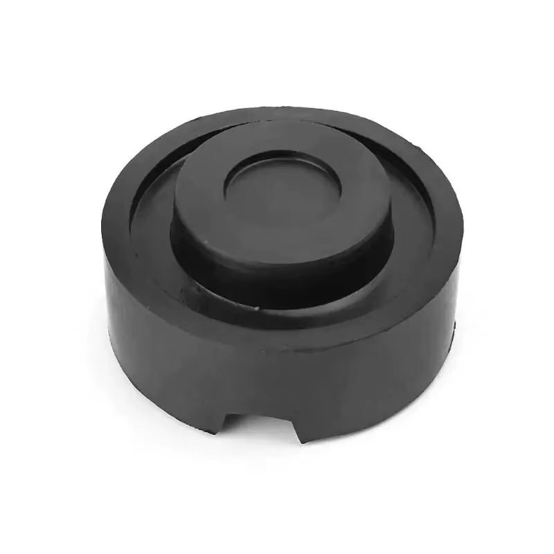 Support de cric de levage de voiture, coussinets en caoutchouc, chariot de roue, cadre de sol fendu,