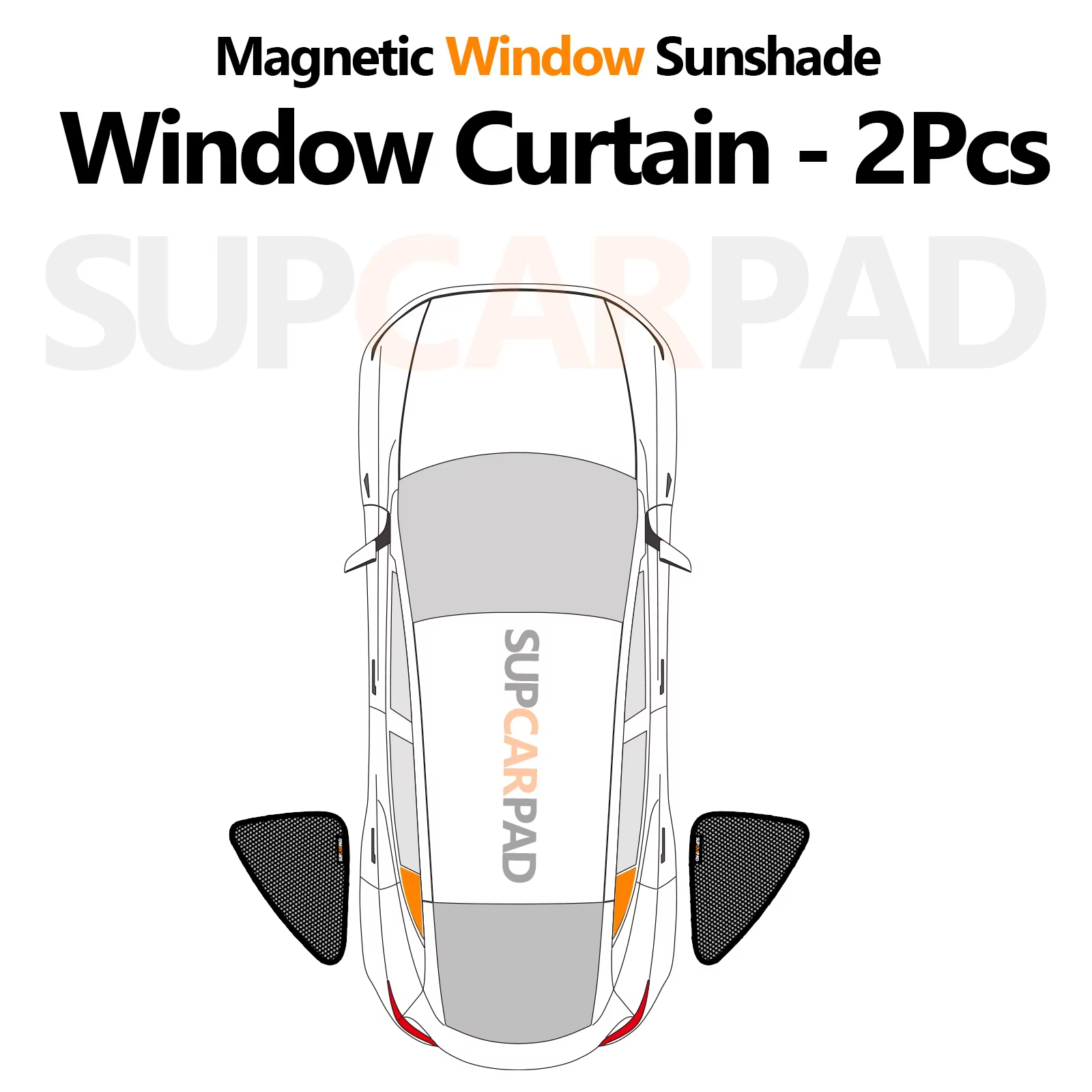 Pare-soleil de fenêtre de voiture personnalisé pour Audi A5 4 Dr Hatch 2018 – 2025, rideau magnétiqu