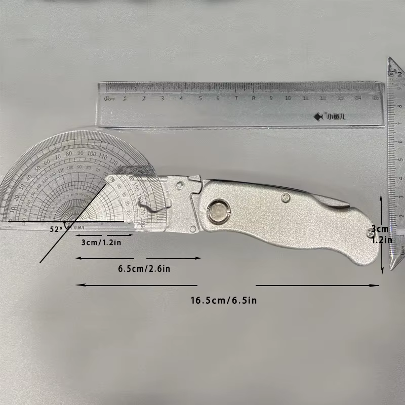 Couteau utilitaire pliant, manche en aluminium et plastique, coupe-câble de poche, lame de couteau p