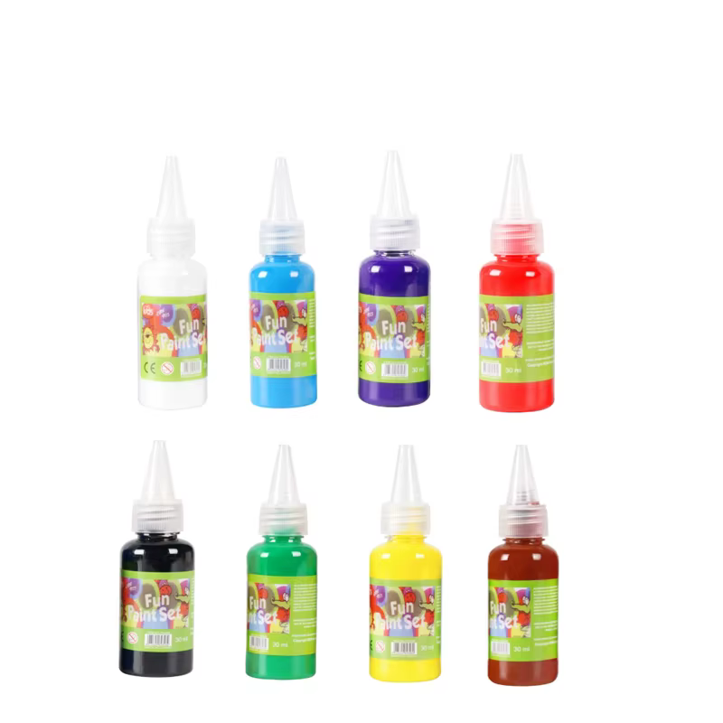 Ensemble de peinture Gouache 30ml/8 couleurs, haute Saturation et pas facile à changer de couleur po