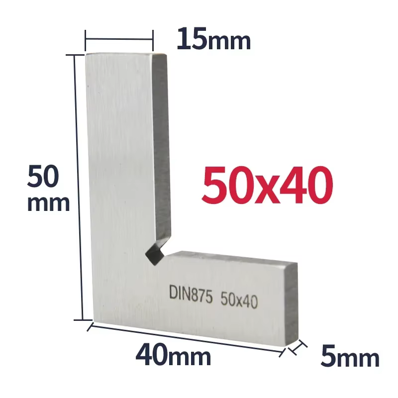 Essayez une règle carrée à bord plat, outils pour le travail du bois à 90 degrés, règle à Angle droi