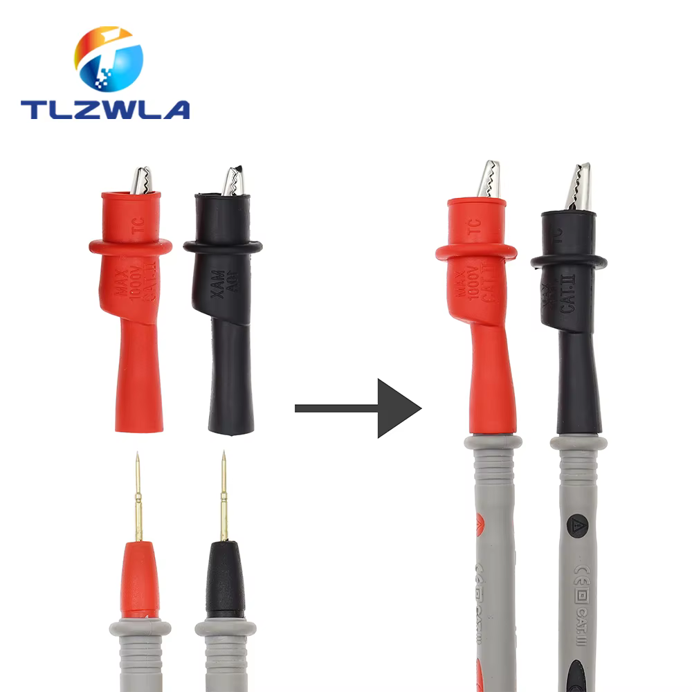 1 pièces 20A 1000V sonde fils de Test broche pour multimètre numérique pointe d'aiguille multimètre