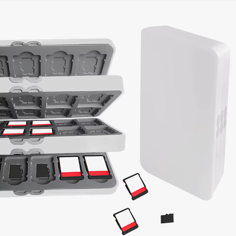 Boîte de rangement 72-en-1 adaptée aux cartes de jeu Switch1/2