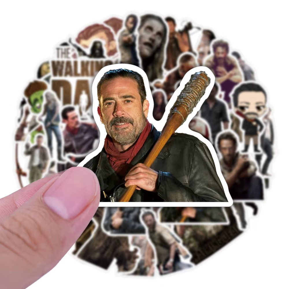 10/30/50 PIÈCES Série TV Classique The Walking Dead Graffiti Autocollants Personnalisés Créatifs Déc